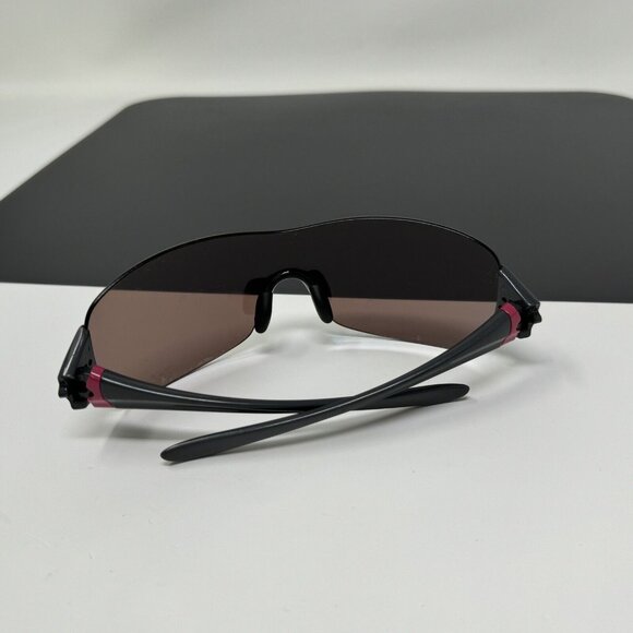 Oakley Miss Conduct Squared Sunglasses OO9141-19 Polished Carbon Rare No Lens